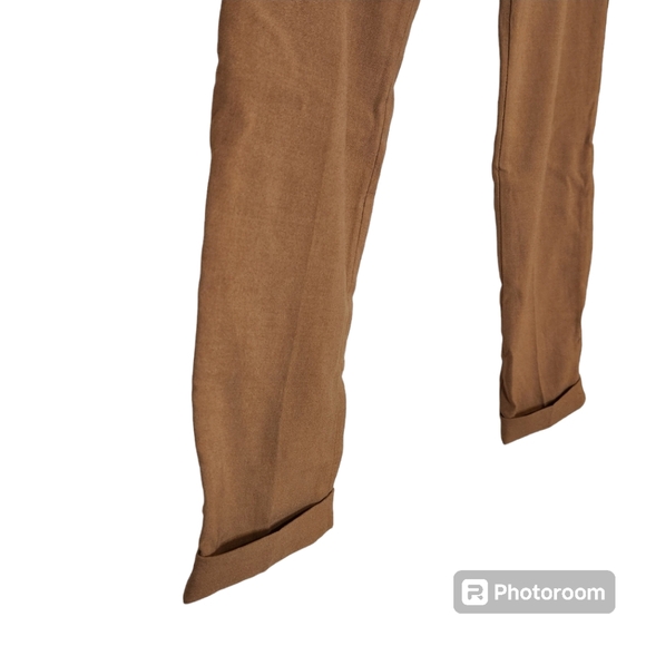H&M Man Slim Fit Trouser Brown XS - Picture 5 of 7